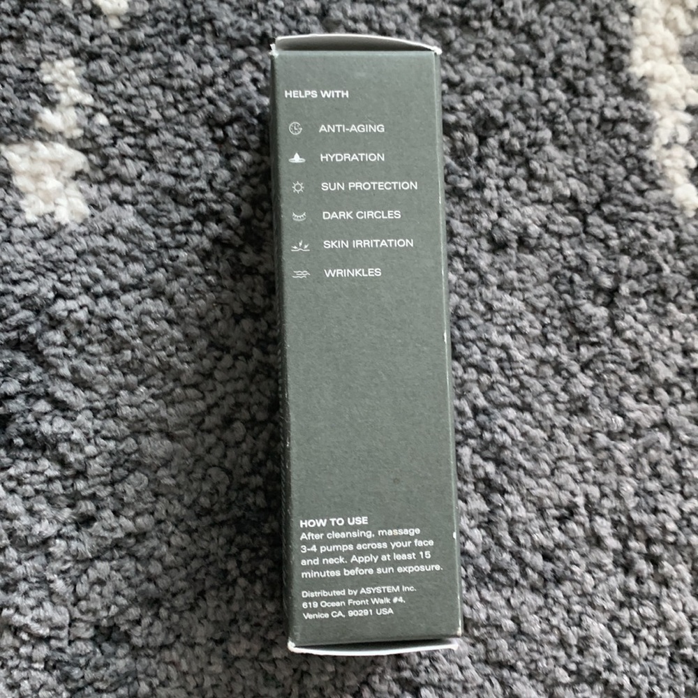 NIB MENS ASYSTEM Clean Anti Aging Antioxidants DAI - Picture 13 of 13